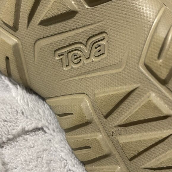 Teva Sandals Womens W8 Tan Rubber Hurricane Drift Outdoor - Picture 7 of 11